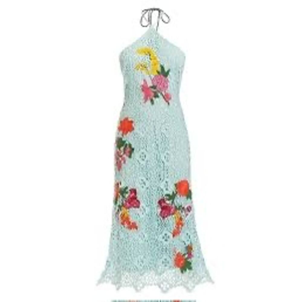 Mestiza New York | Maria Crocheted Cotton Midi-Dress - Picture 4 of 9